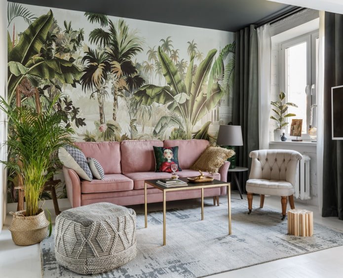 Gemälde im Wohnzimmer
