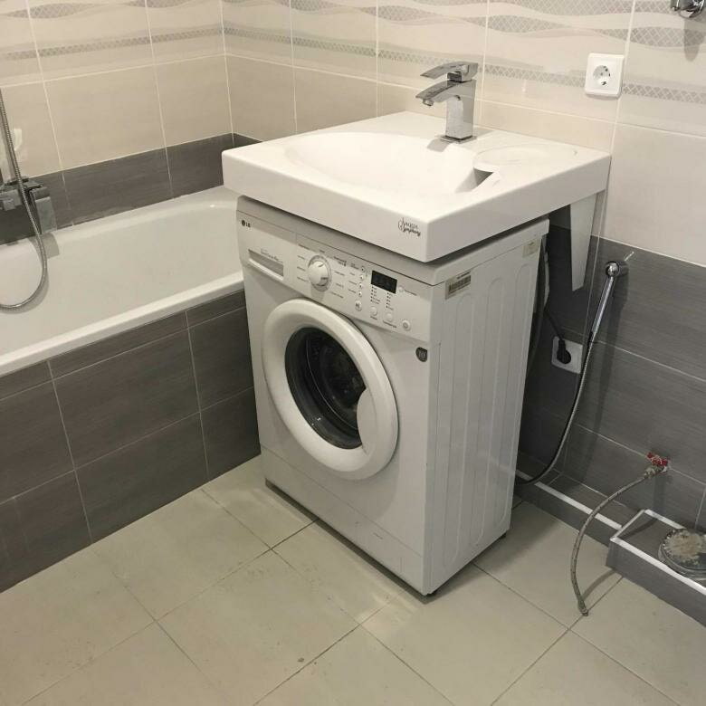 Waschmaschine im Badezimmer anschließen