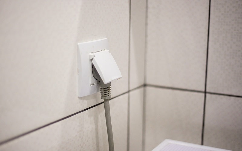 Steckdose fürs Badezimmer