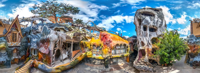 «Verrücktes» Gästehaus in Vietnam