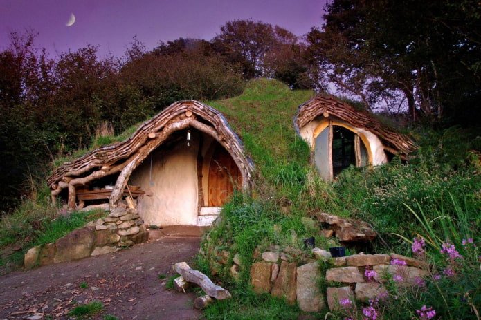 Hobbit-Haus in Wales
