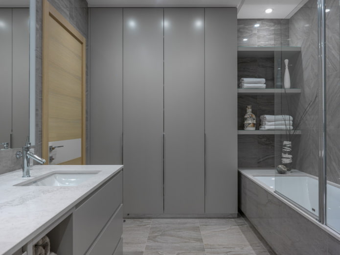 Minimalismus im Badezimmer