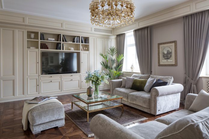 Interieur im klassischen Stil