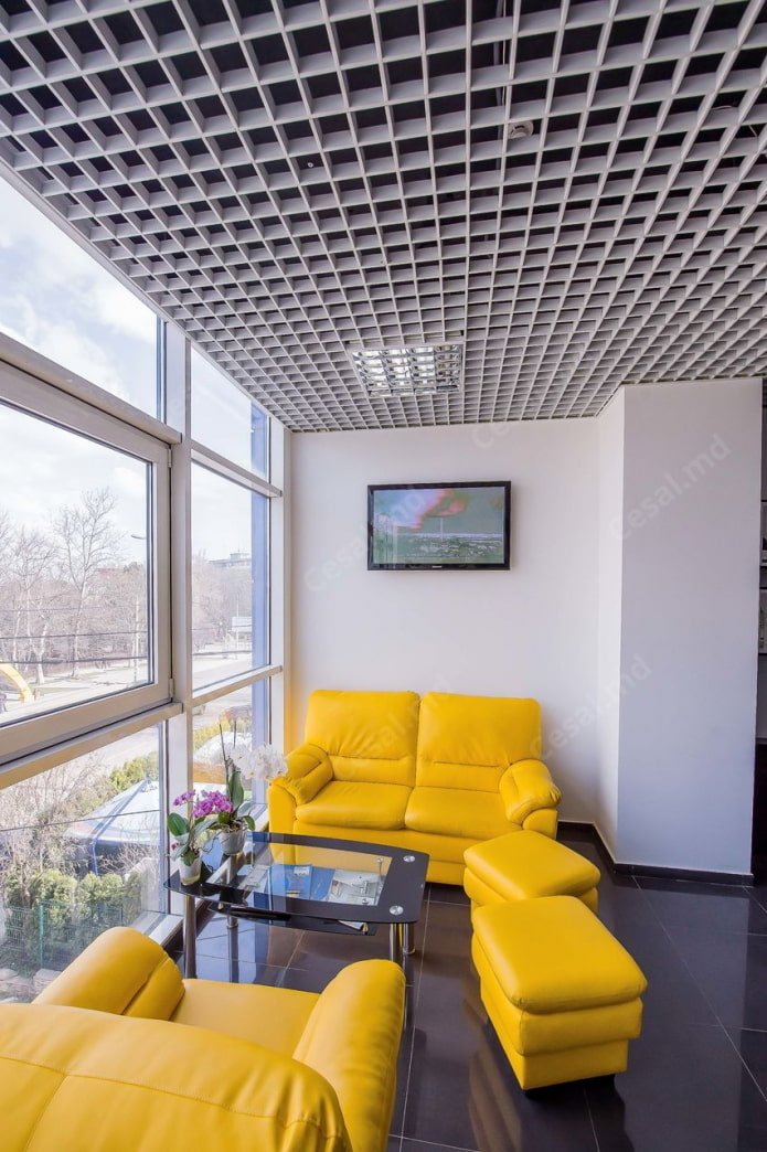 Grillato-Decke in Grau