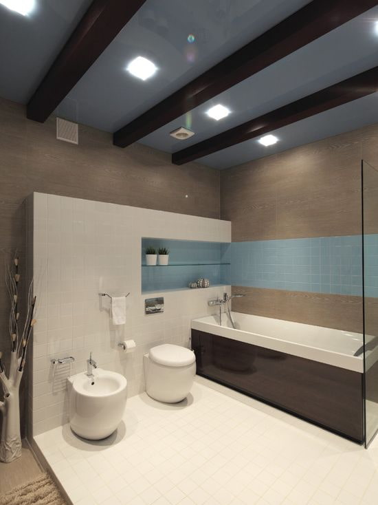 Graublaue Decke