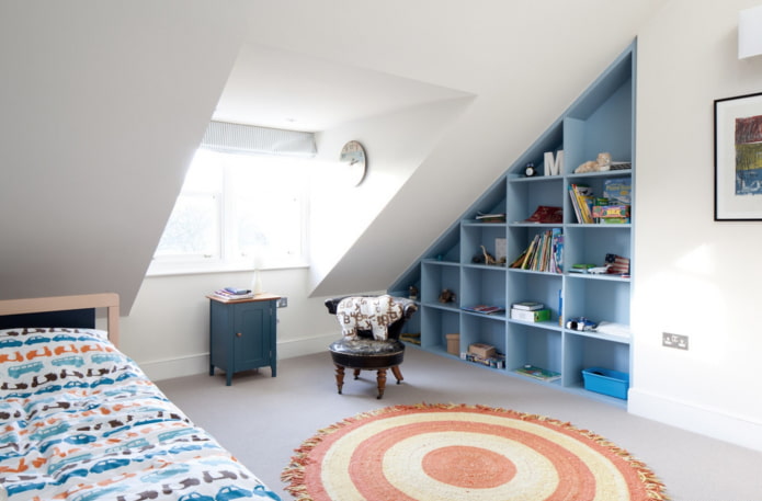 Kleiderschrank im Kinderzimmer