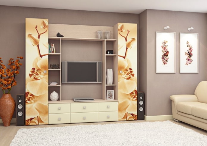 Garderobe im Wohnzimmer