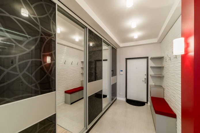 Garderobe im Flurinnenraum
