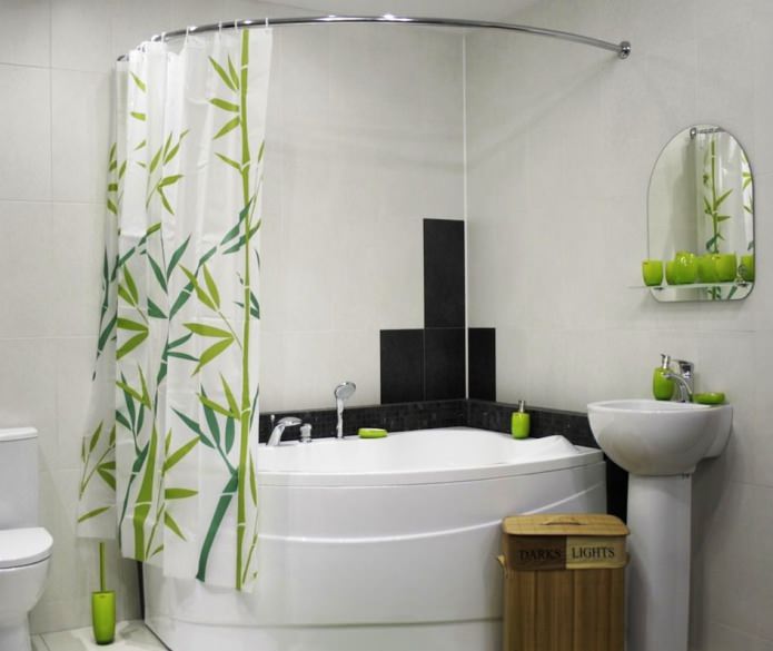 Vorhang fürs Badezimmer
