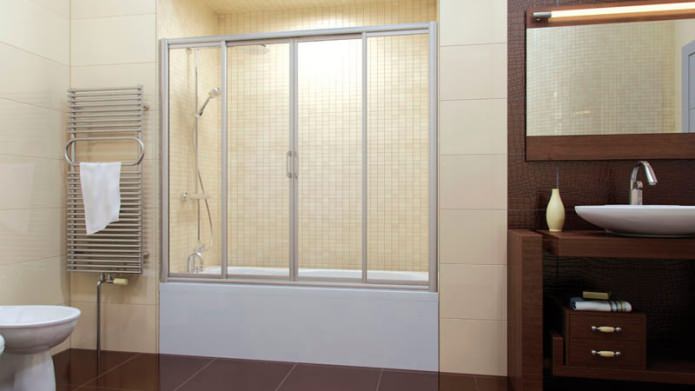 Glasschiebewand fürs Badezimmer