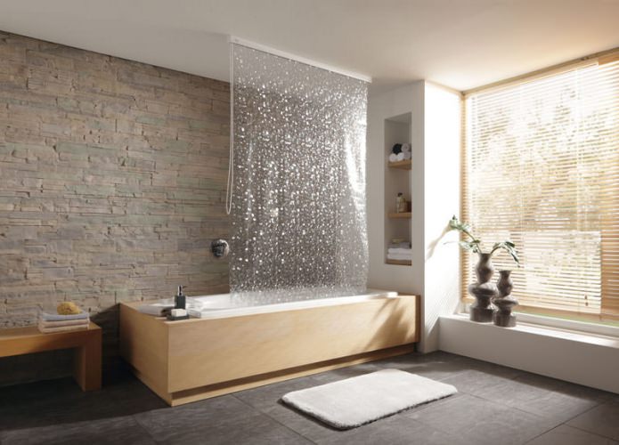 Rollo für das Badezimmer