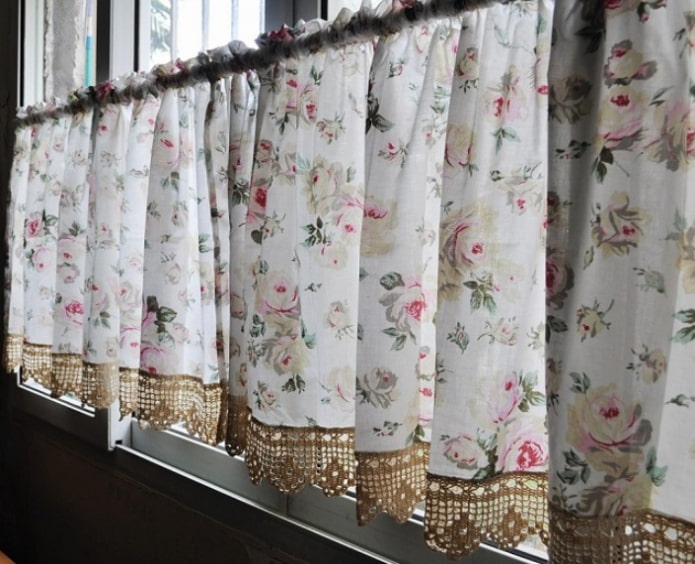 Café-Stil Vorhänge