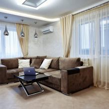 Vorhänge für das Wohnzimmer: 70 stilvolle Fotoideen im Interieur-18