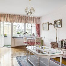 Vorhänge für das Wohnzimmer: 70 stilvolle Fotoideen in das Interieur-15