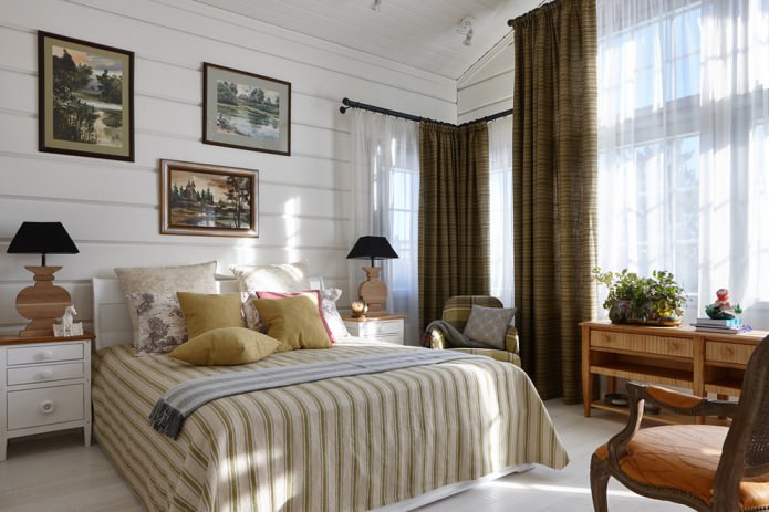 Schlafzimmer im Landhausstil