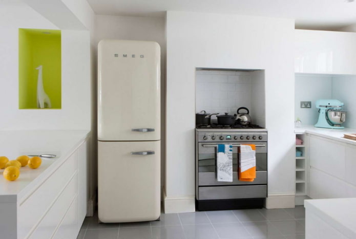 Kühlschrank in der Küche