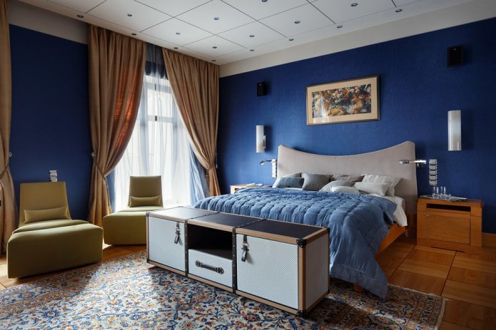 Teppich im Schlafzimmer