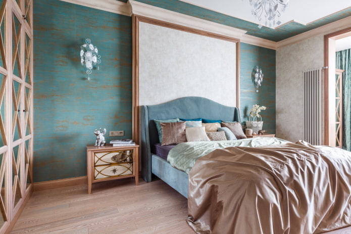 Luxuriöses klassisches Schlafzimmer