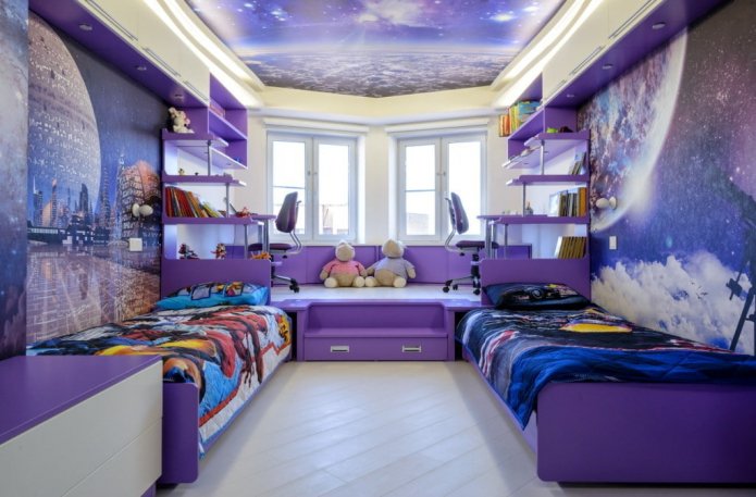 Malerische Decke