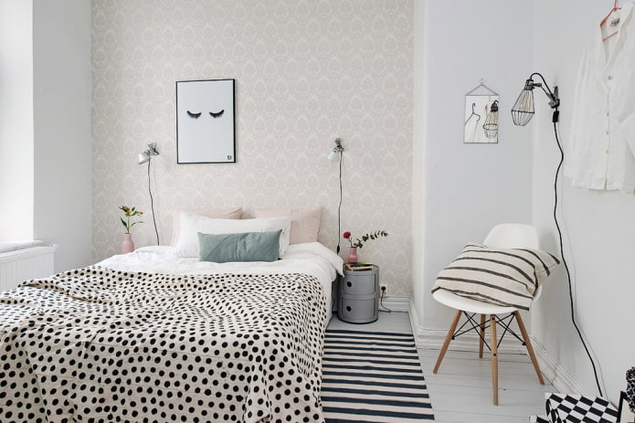 Tapete im Schlafzimmer