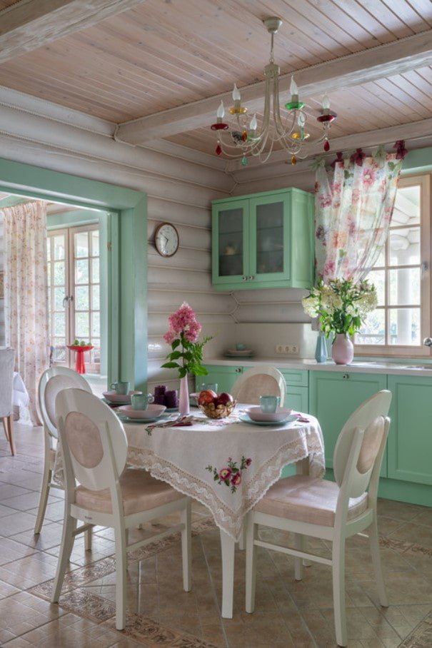 Küche im Provence-Stil