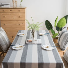 Wie wählt man eine Tischdecke für den Tisch aus? -5
