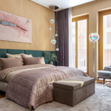 Regeln für die Kombination von Vorhängen und Tagesdecken im Schlafzimmer-4