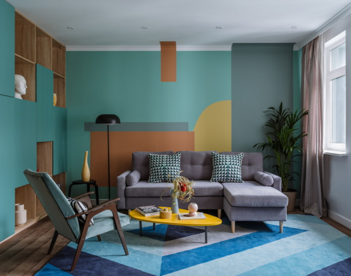 Sowjetischer Sessel im Wohnzimmer