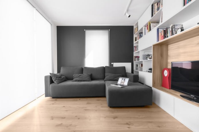 Foto eines Eurobook-Sofas im Innenraum