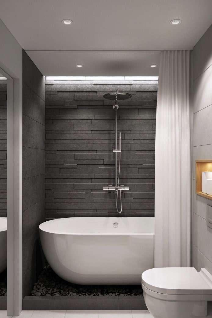 Modernes Badezimmerdesign 4,7 m²
