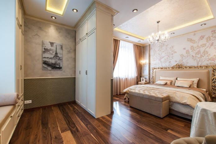 Laminat im Schlafzimmer