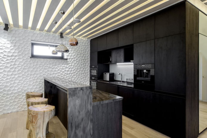 In Balken montierter LED-Streifen