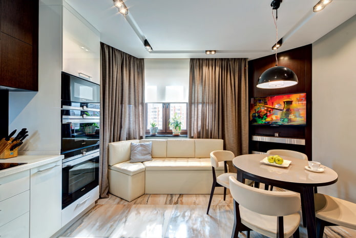 Küche-Schlafzimmer-Innenarchitektur