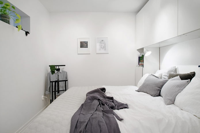 weißes Schlafzimmer
