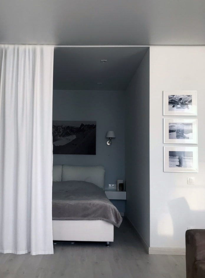 dunkles Schlafzimmer