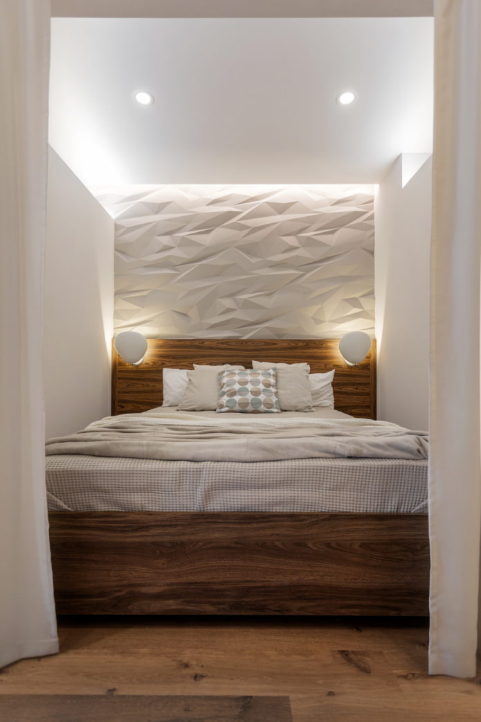 Trennwände zwischen Schlafzimmer und Wohnzimmer