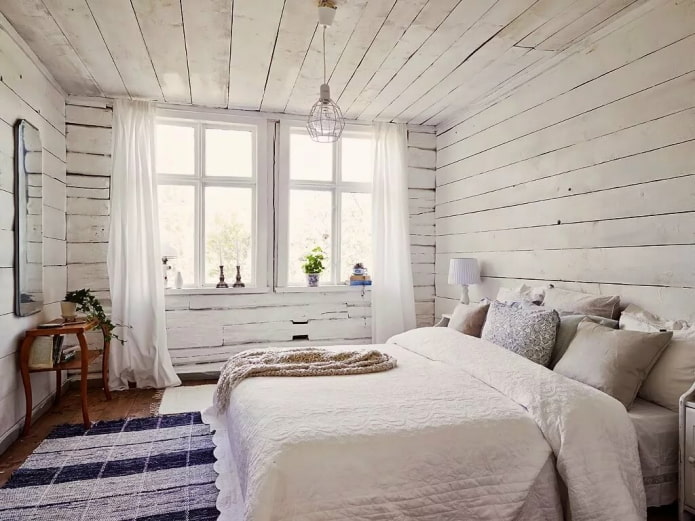 Schlafzimmer im skandinavischen Stil