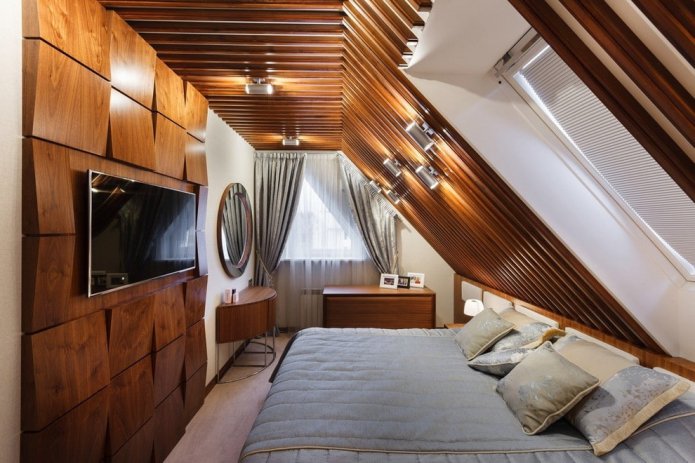 Möbelanordnung im Schlafzimmer