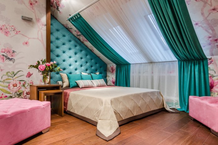 Tapete im Schlafzimmer