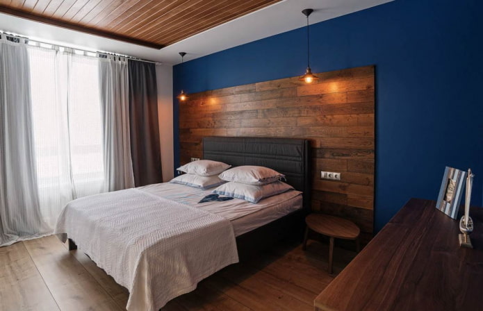 Dunkles Schlafzimmer