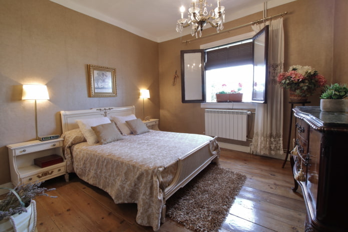 Klassisches Schlafzimmer nach Feng Shui