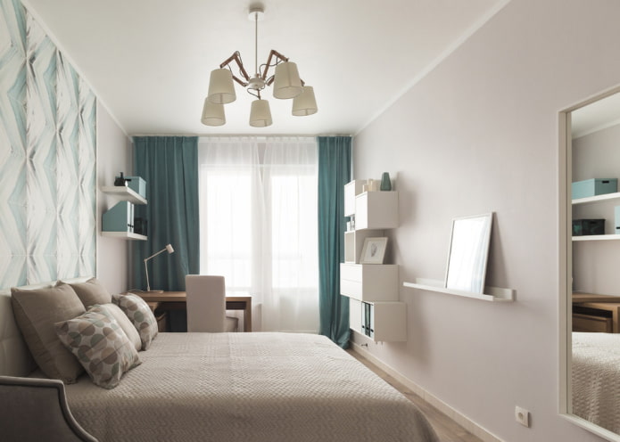Arbeitsbereich im Schlafzimmer