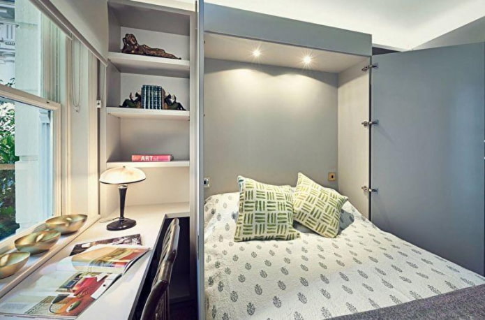 kleines Schlafzimmer