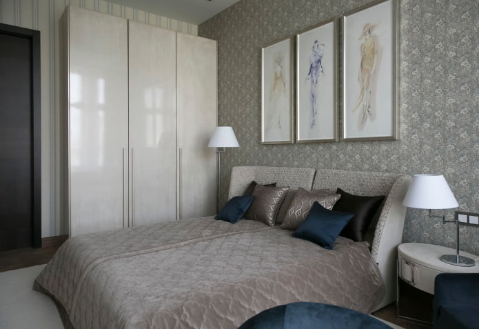 Möbel für ein graues Schlafzimmer