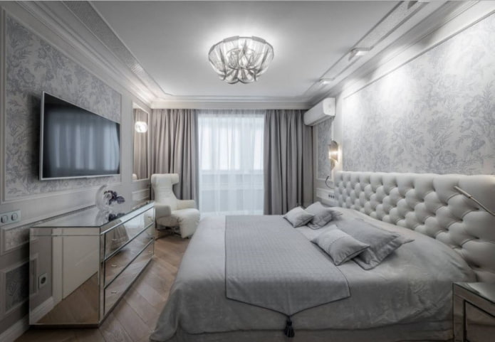 Möbel für ein graues Schlafzimmer