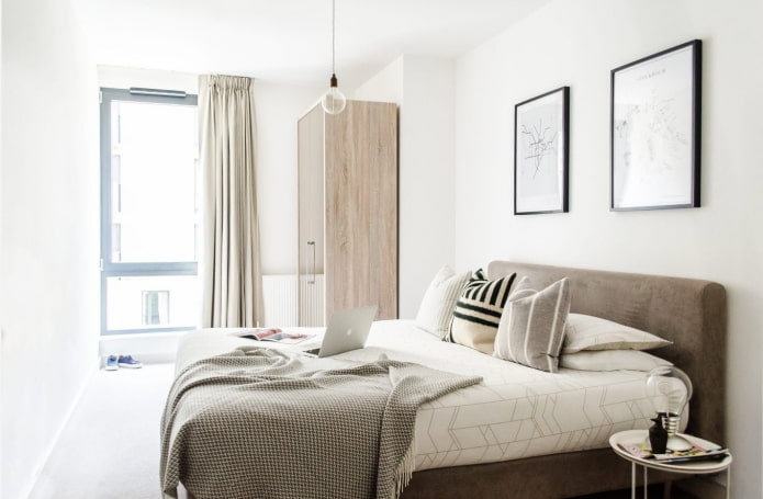 weißes Schlafzimmer