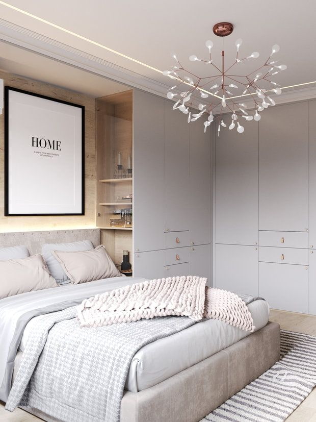 Kleiderschranksystem im Zimmer