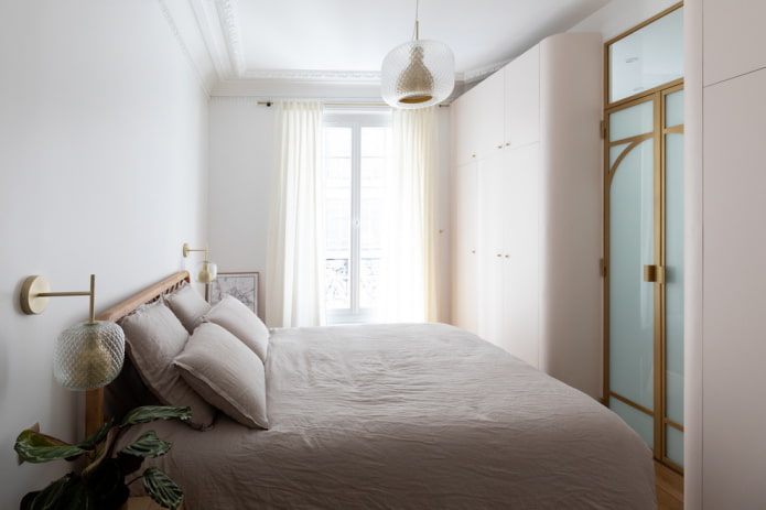 Weißes Schlafzimmer
