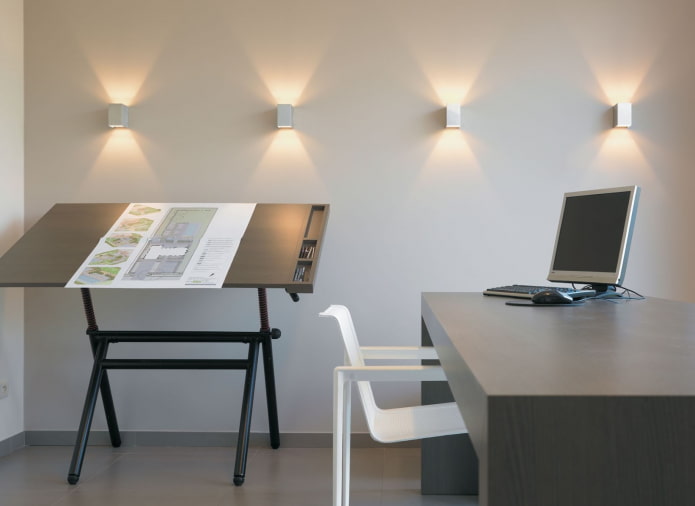 Wandstrahler in der Raumgestaltung