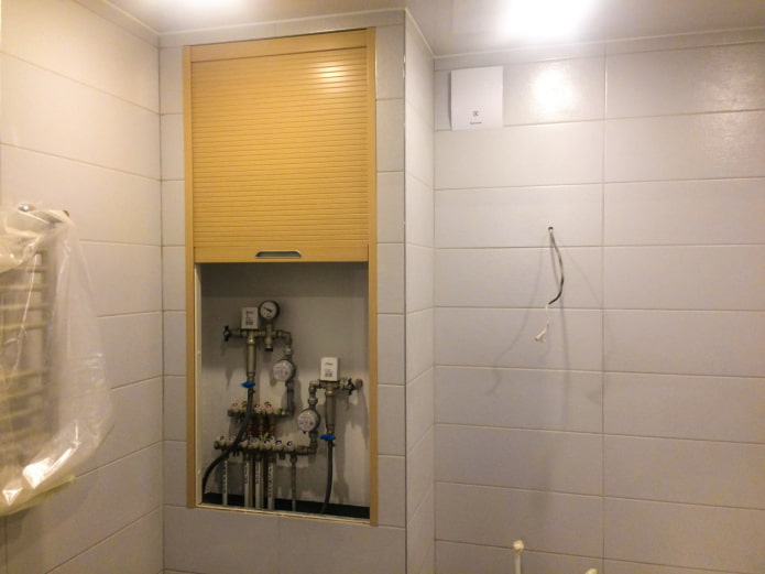 Rollläden für das Badezimmer